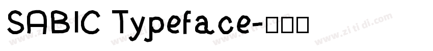 SABIC Typeface字体转换